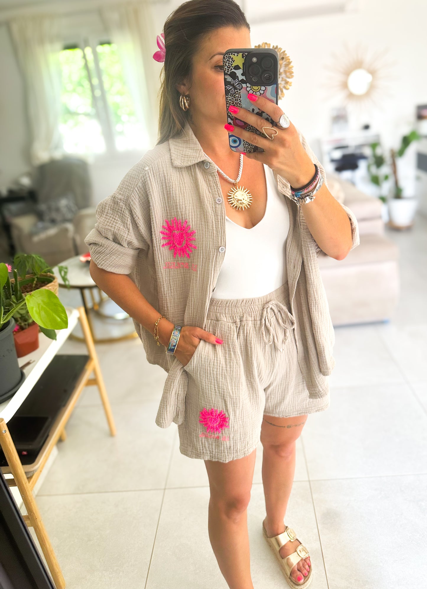 Short Sol Beige