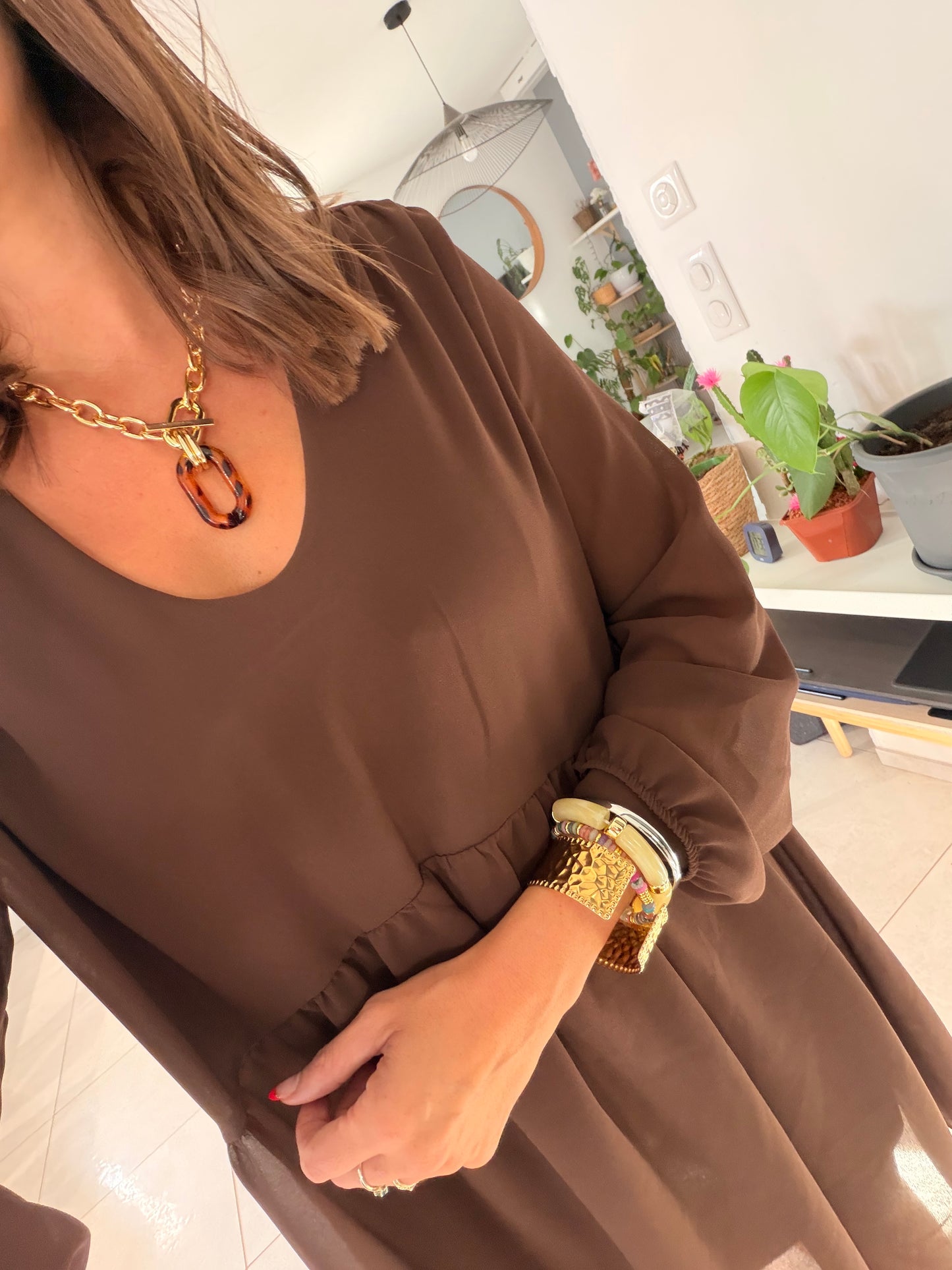 Robe Garance Marron