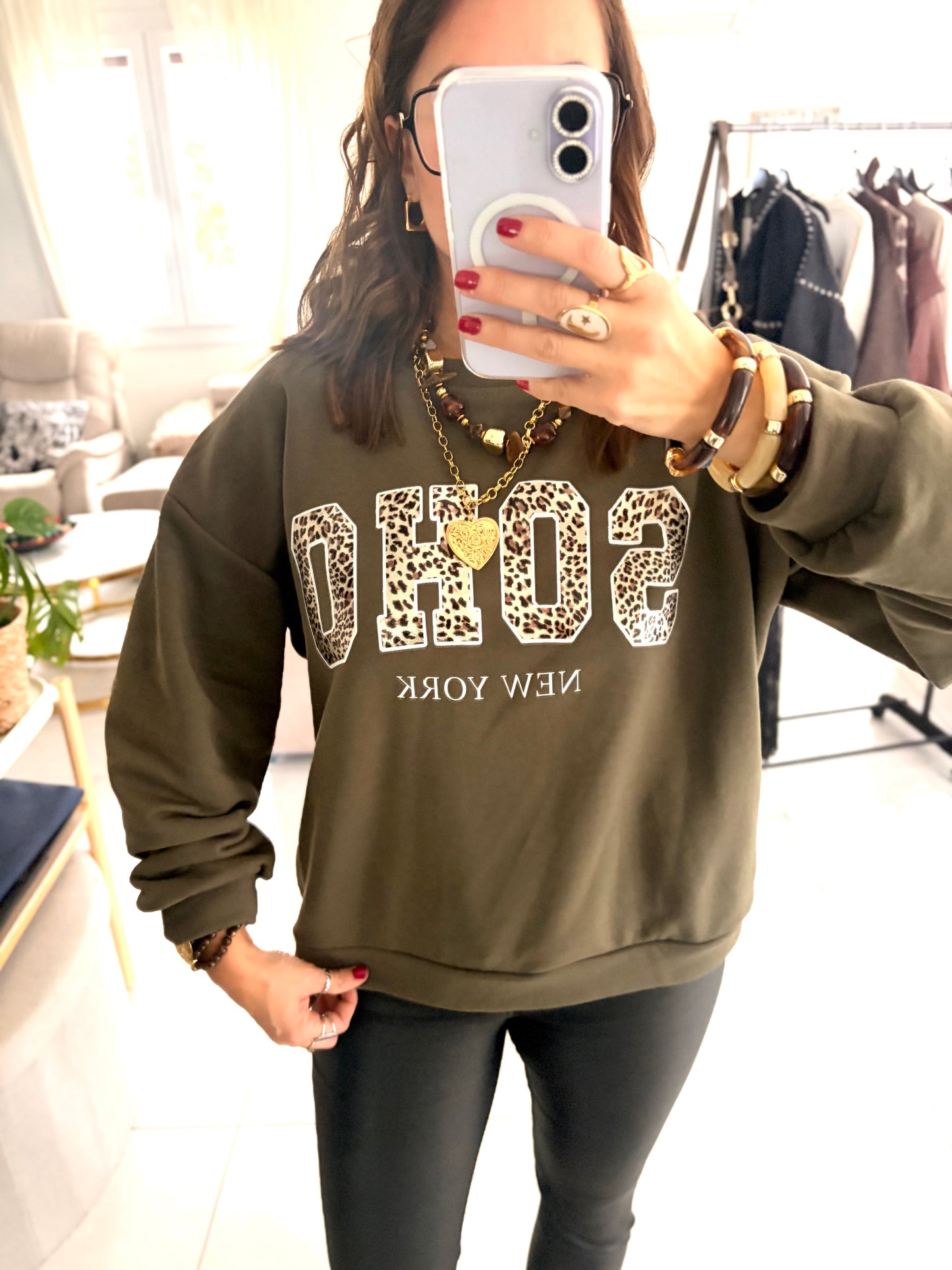 Sweat SOHO kaki