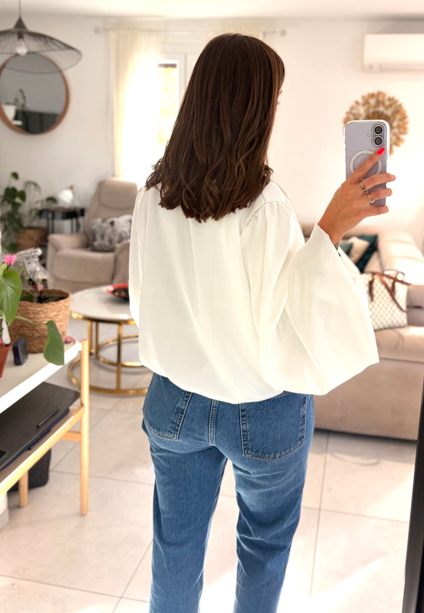Blouse Tori Blanc