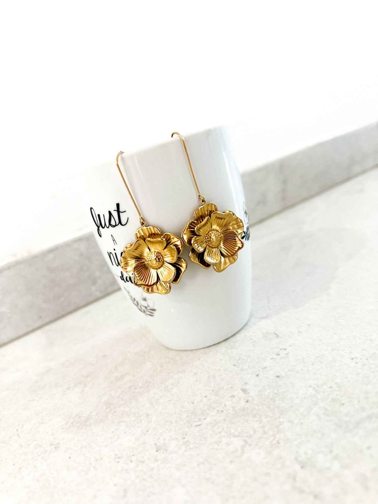 Boucles d'oreilles Flora