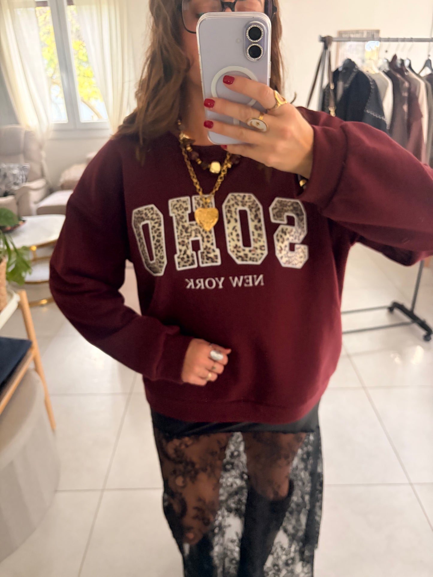 Sweat SOHO Bordeaux