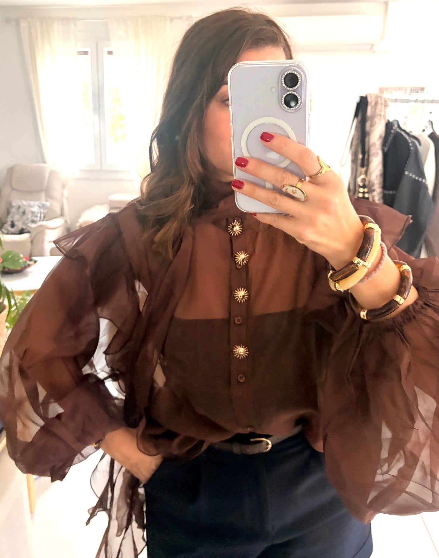 Blouse Mocha