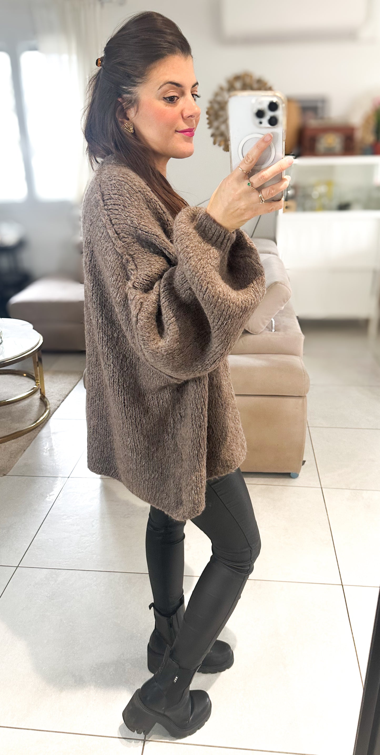 Gilet Ava Marron