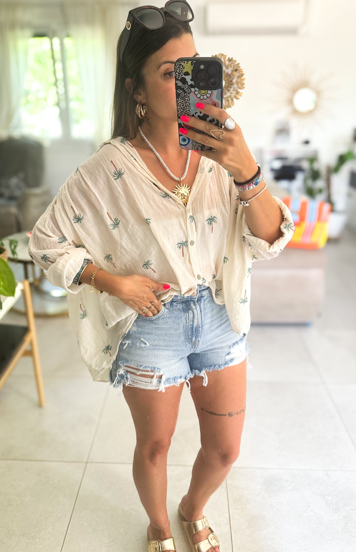 Chemise Palmier