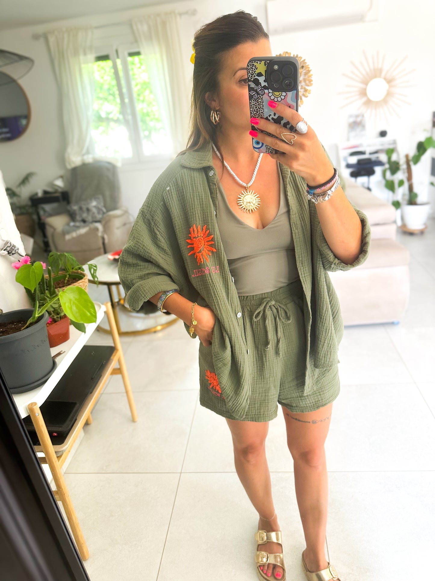 Chemise Sol Kaki