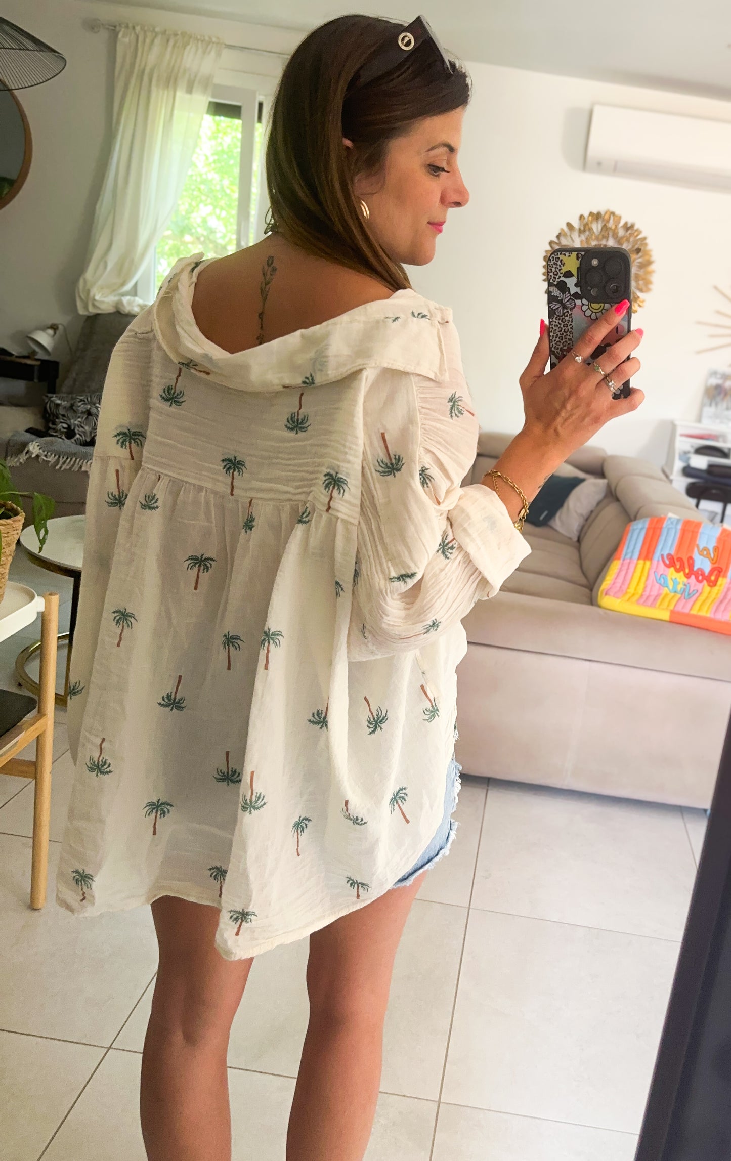 Chemise Palmier