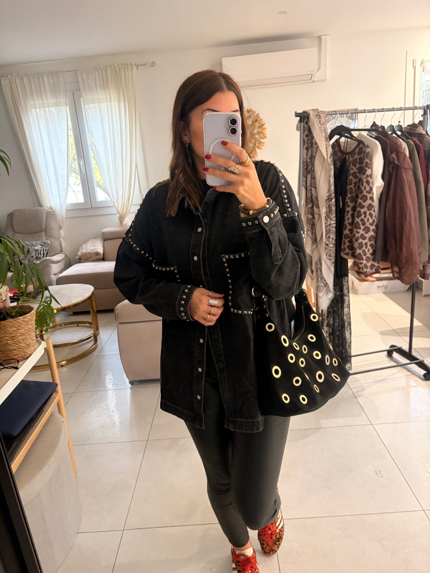 Veste en Jean Sasha