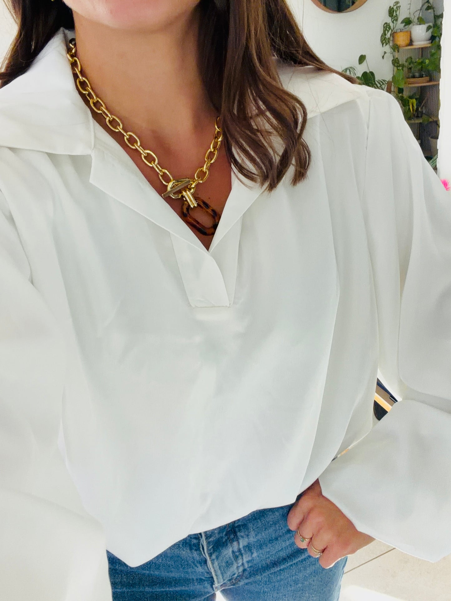 Blouse Tori Blanc