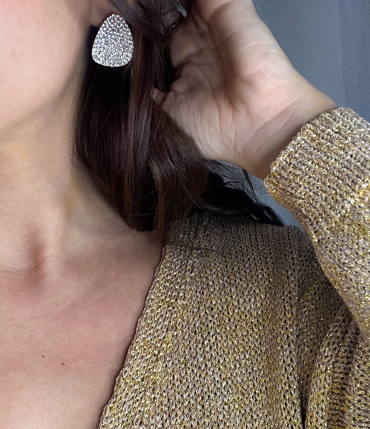 Boucles d'oreilles Doré Freya