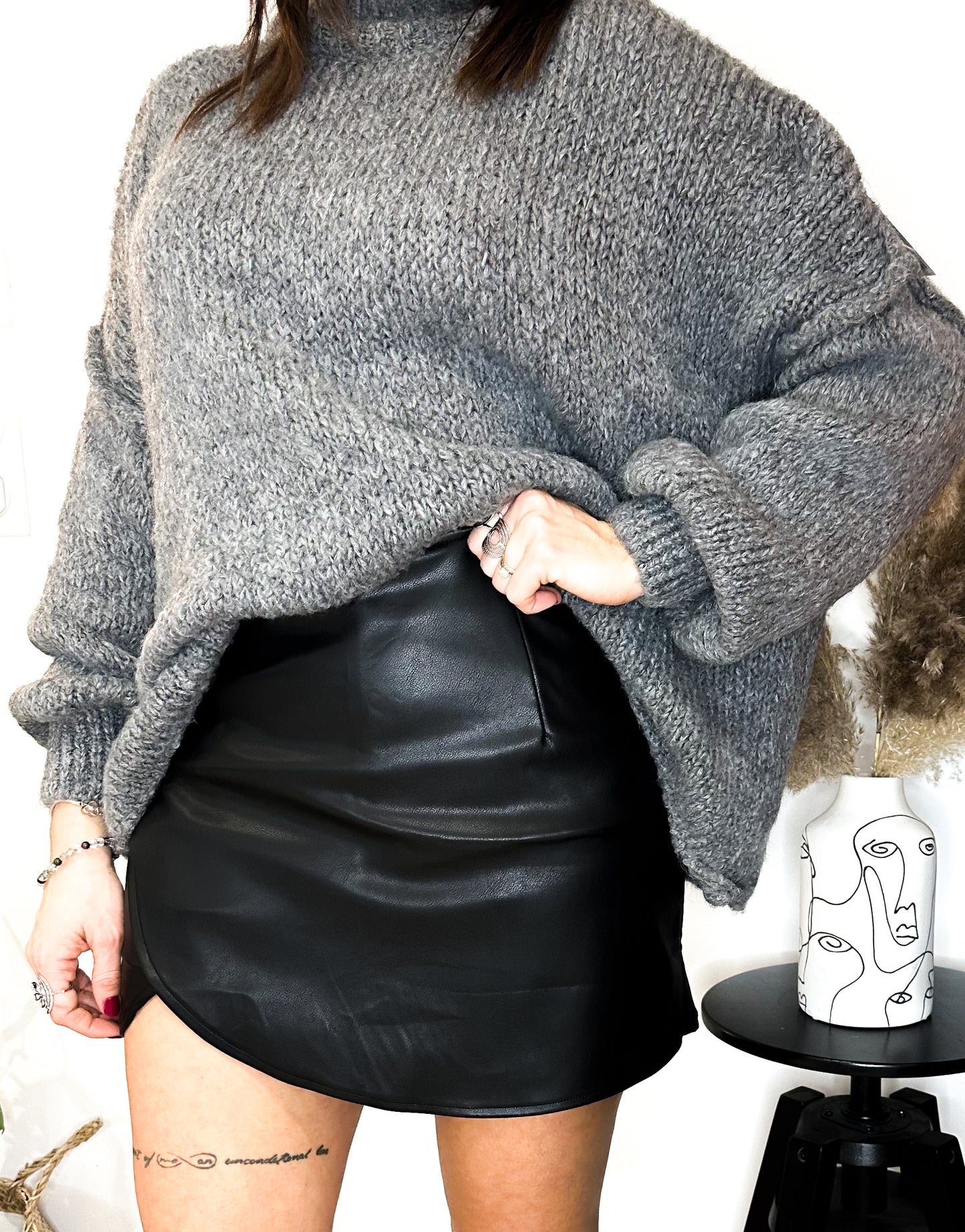 Jupe Short Zoé noir