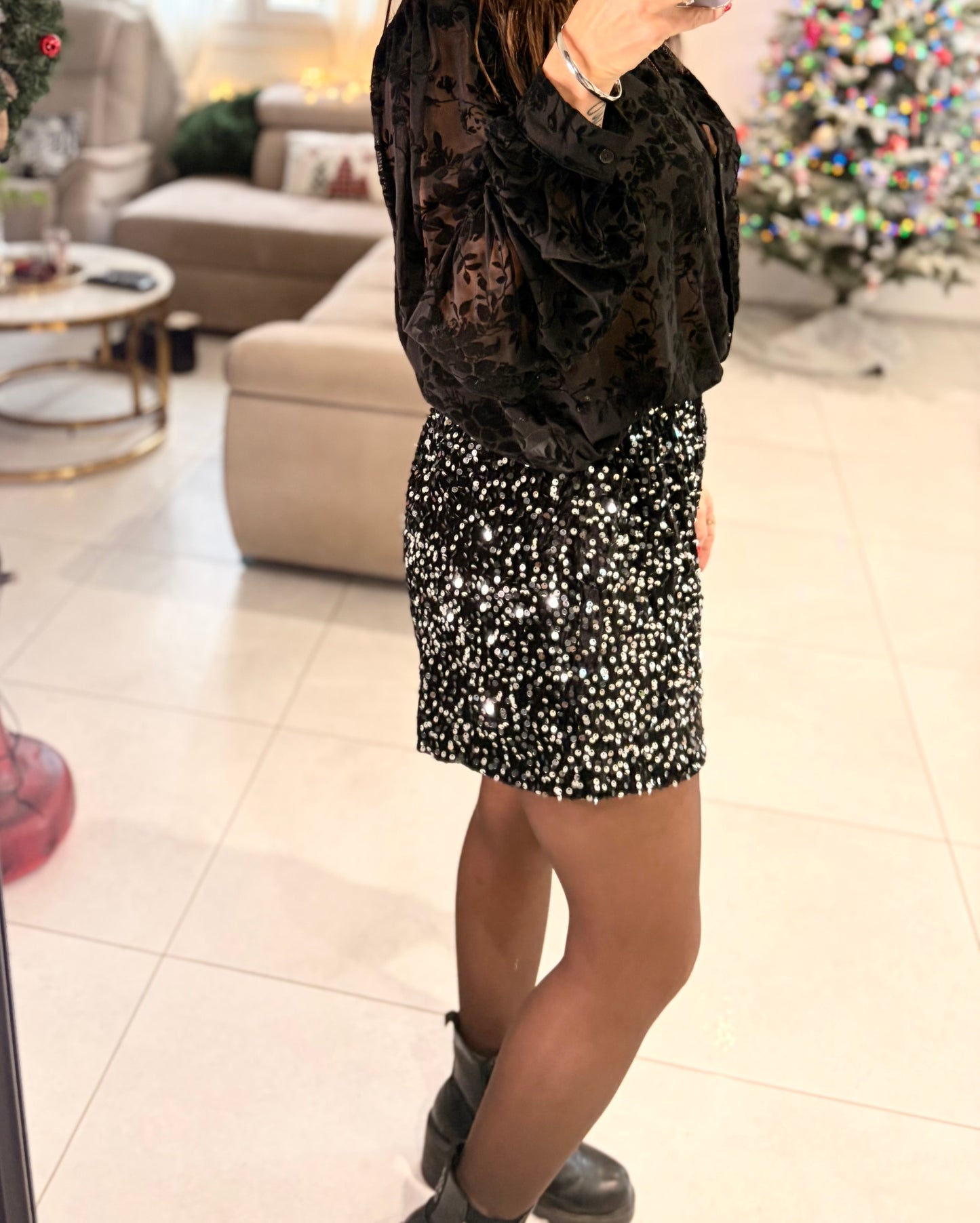 Short Paillette Eléanor