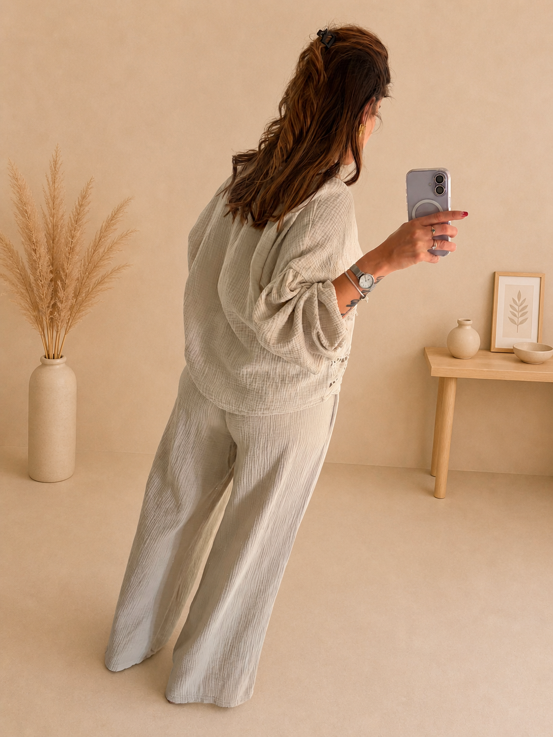 Pantalon Mila Beige