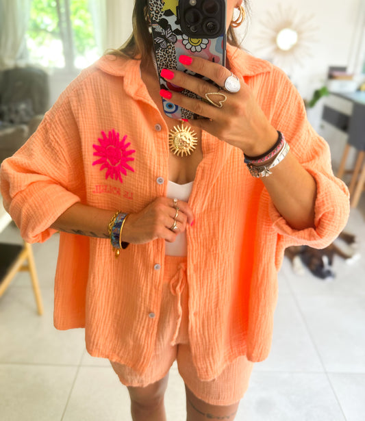 Chemise Sol Saumon