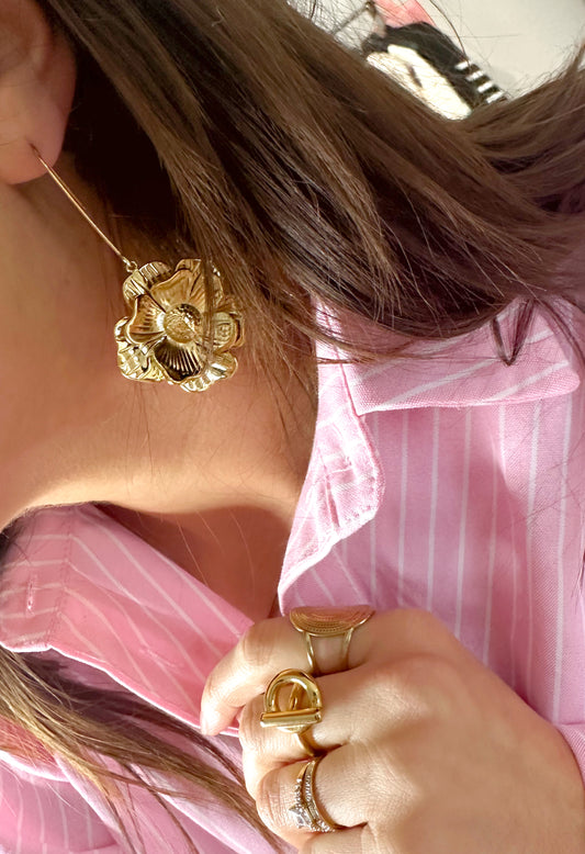 Boucles d'oreilles Flora