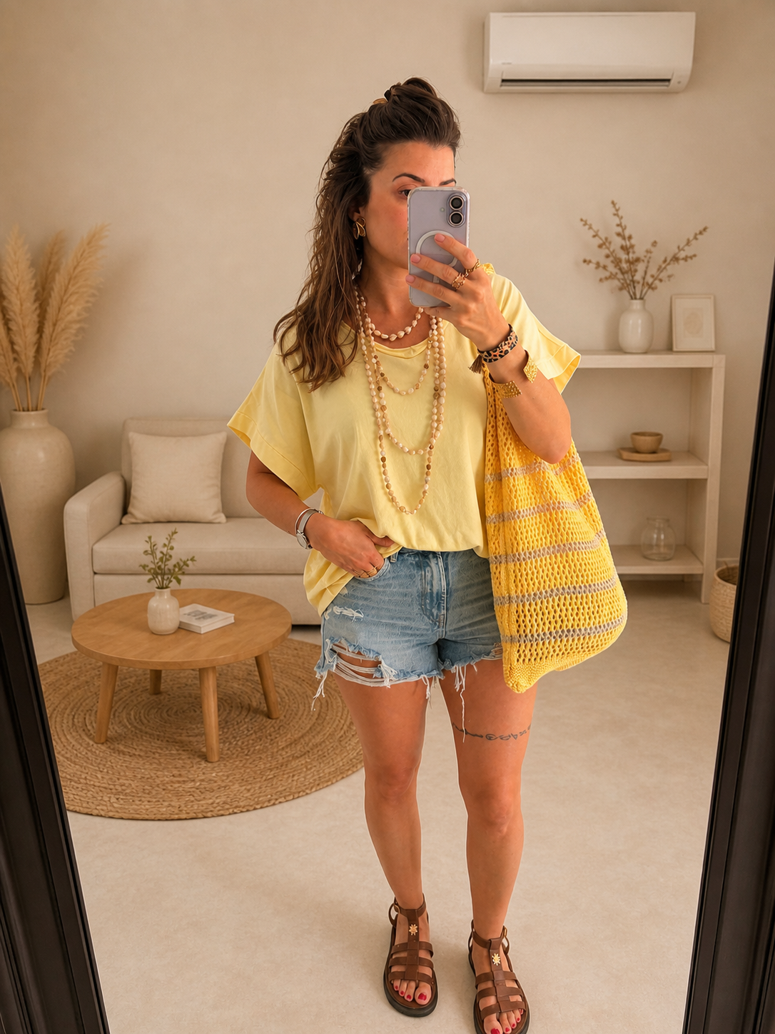 Tee-Shirt Carla Jaune