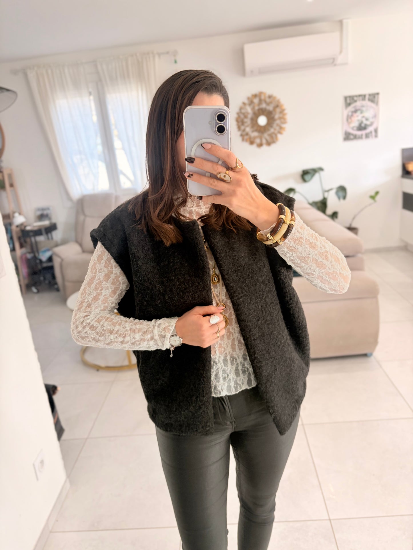 Gilet Gilles Noir
