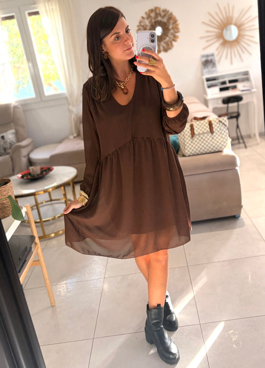 Robe Garance Marron