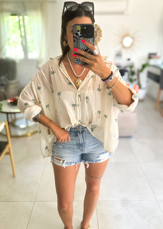 Chemise Palmier