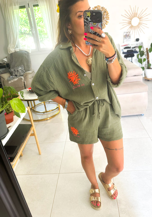 Chemise Sol Kaki