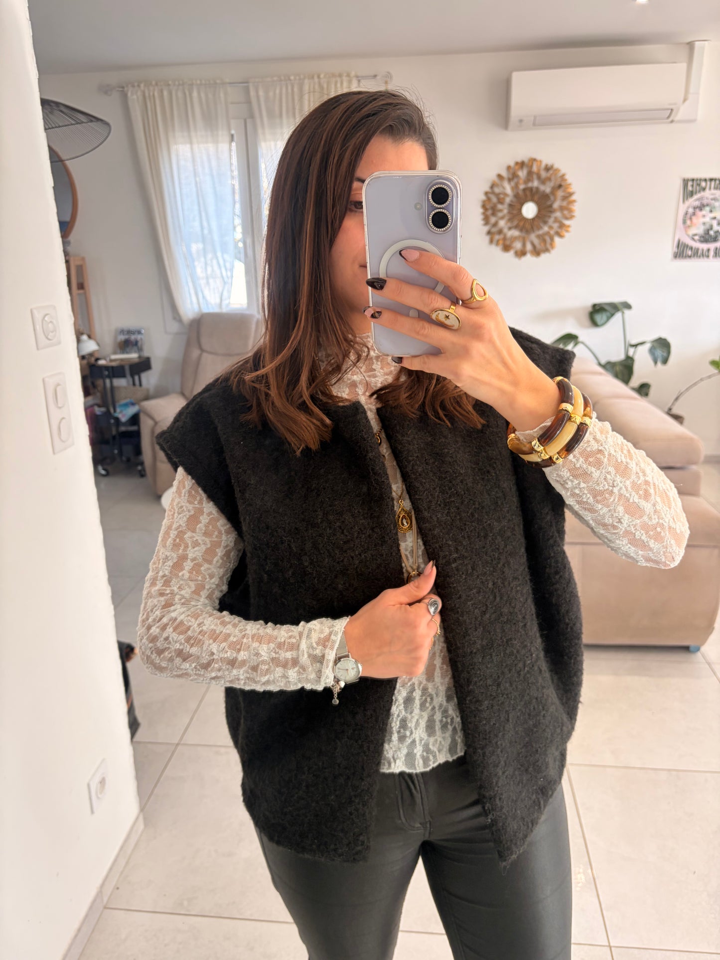 Gilet Gilles Noir