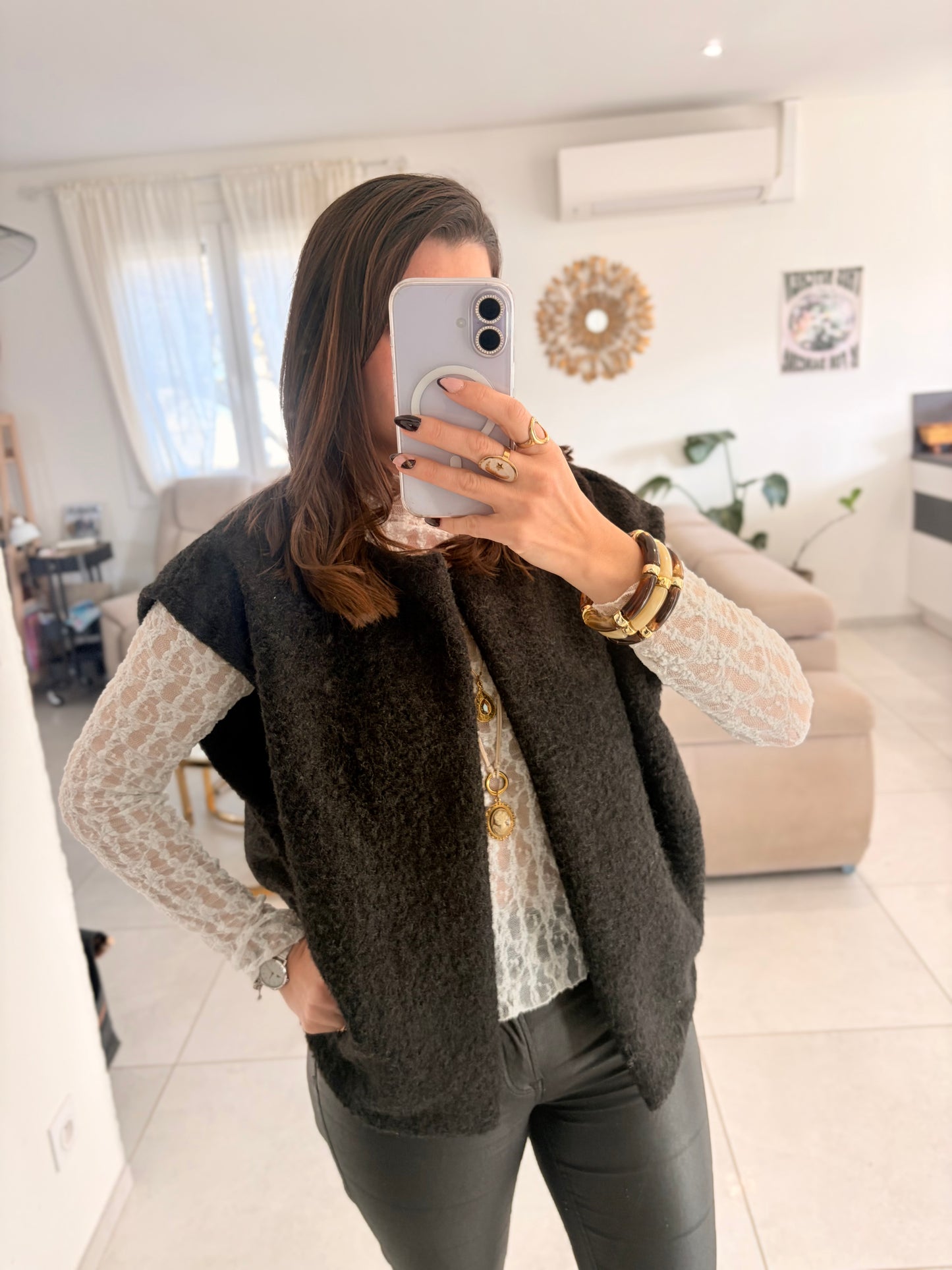 Gilet Gilles Noir