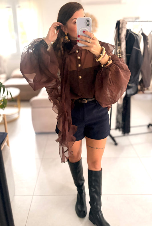Blouse Mocha