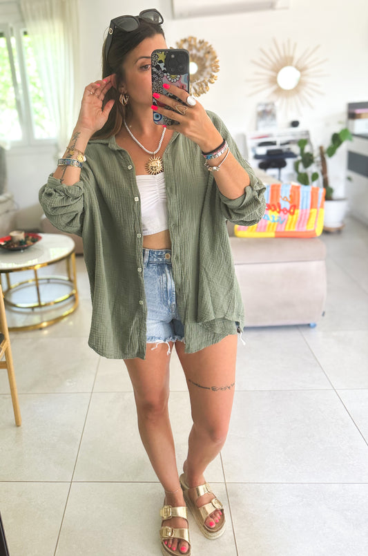 Chemise Kaki