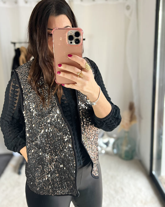 Gilet Sequins Maya