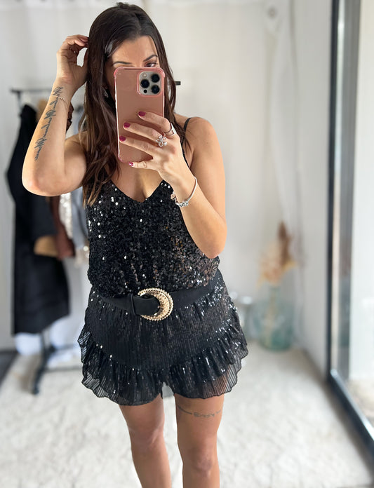 Top Zoé Noir